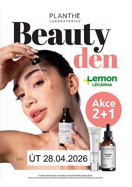 LÉKÁRNA LEMON zve na promo akce 8. a 28. dubna
